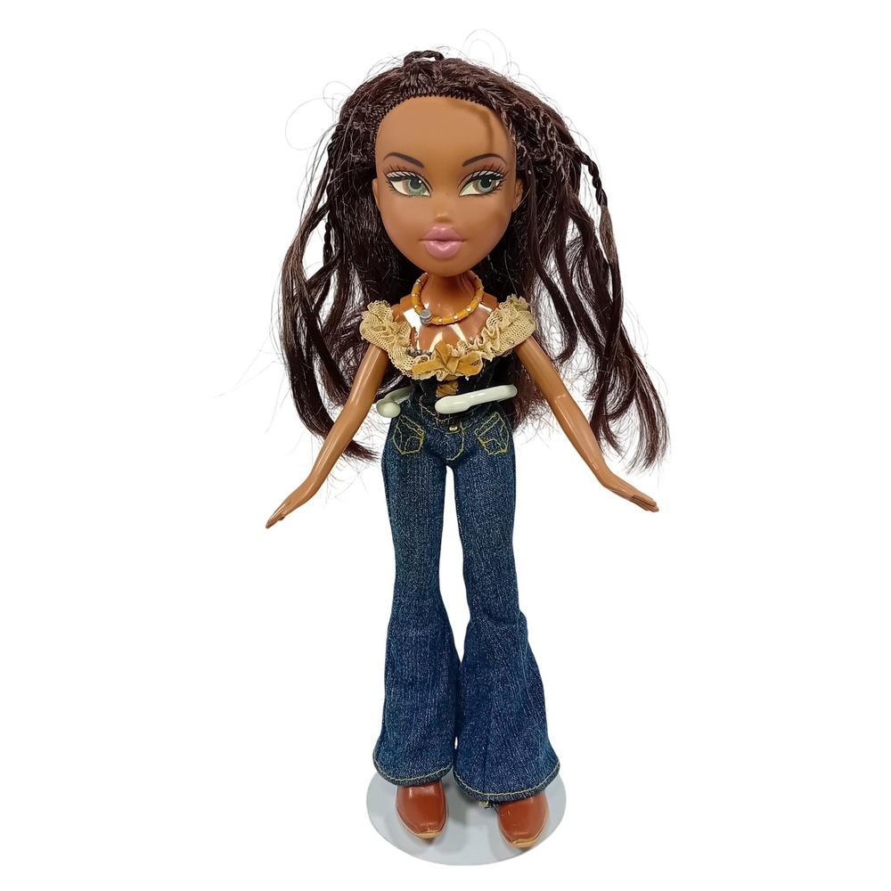 2003 Vintage Y2K MGA Bratz Slumber Party Sasha 1st Edition Redress Fashion Doll